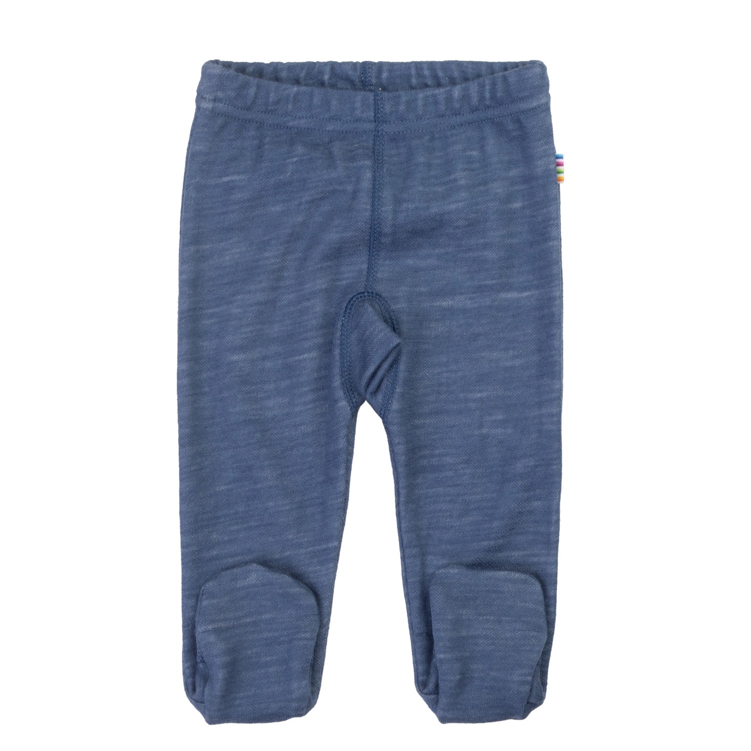 Joha - Leggings med fot i ull/bambus Mørk blå