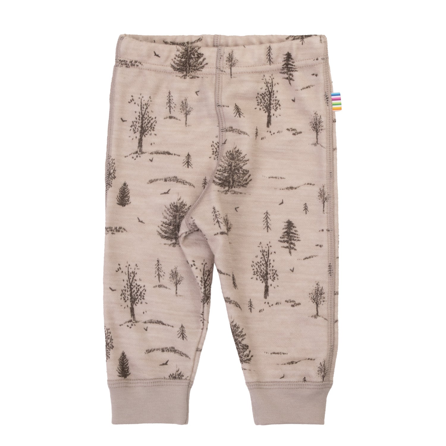 Joha - Leggings i ull/bambus «Forest» Beige