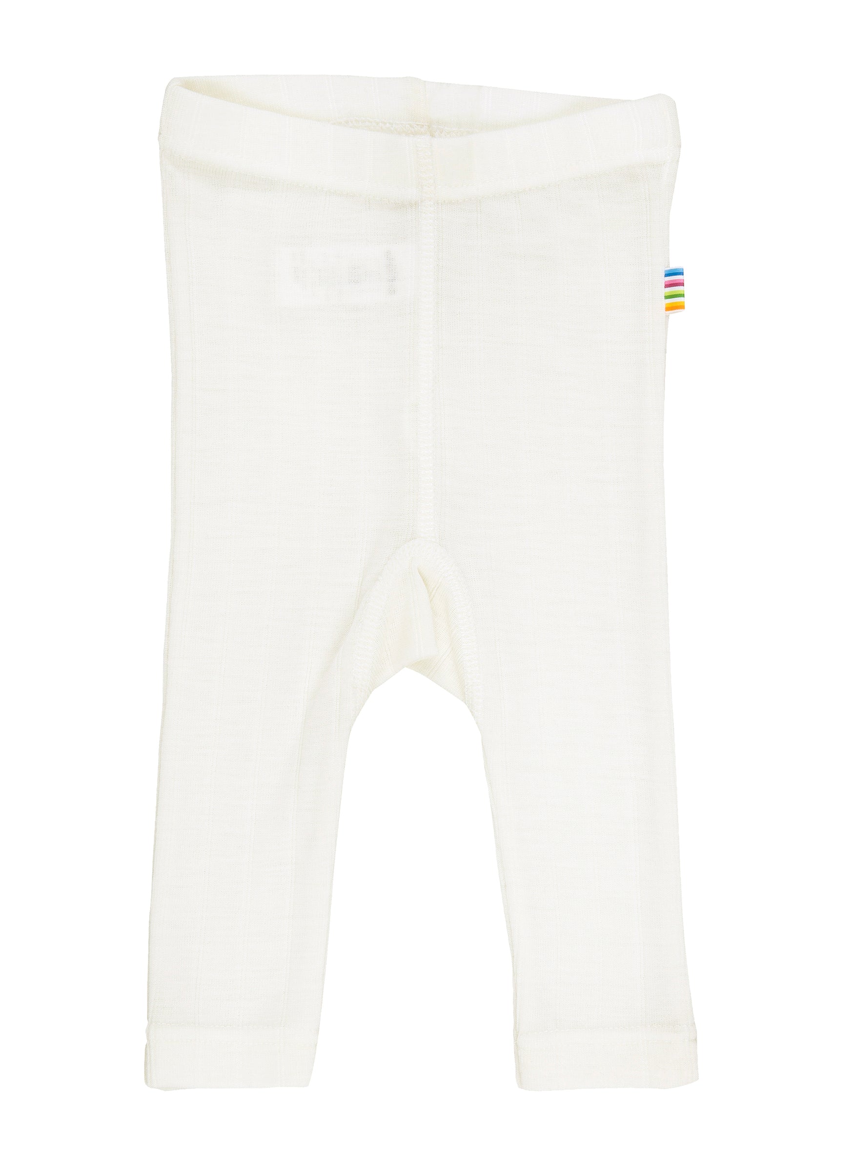 Joha - Leggings i ull/silke Off-white