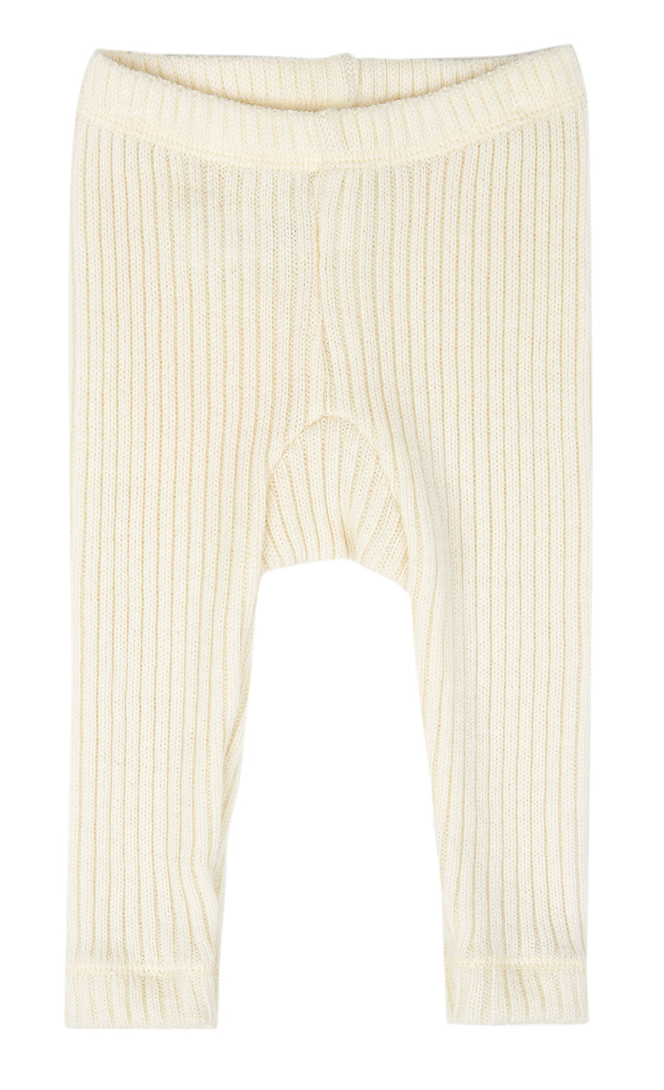 Joha - Ullbukse i ribb Off-White