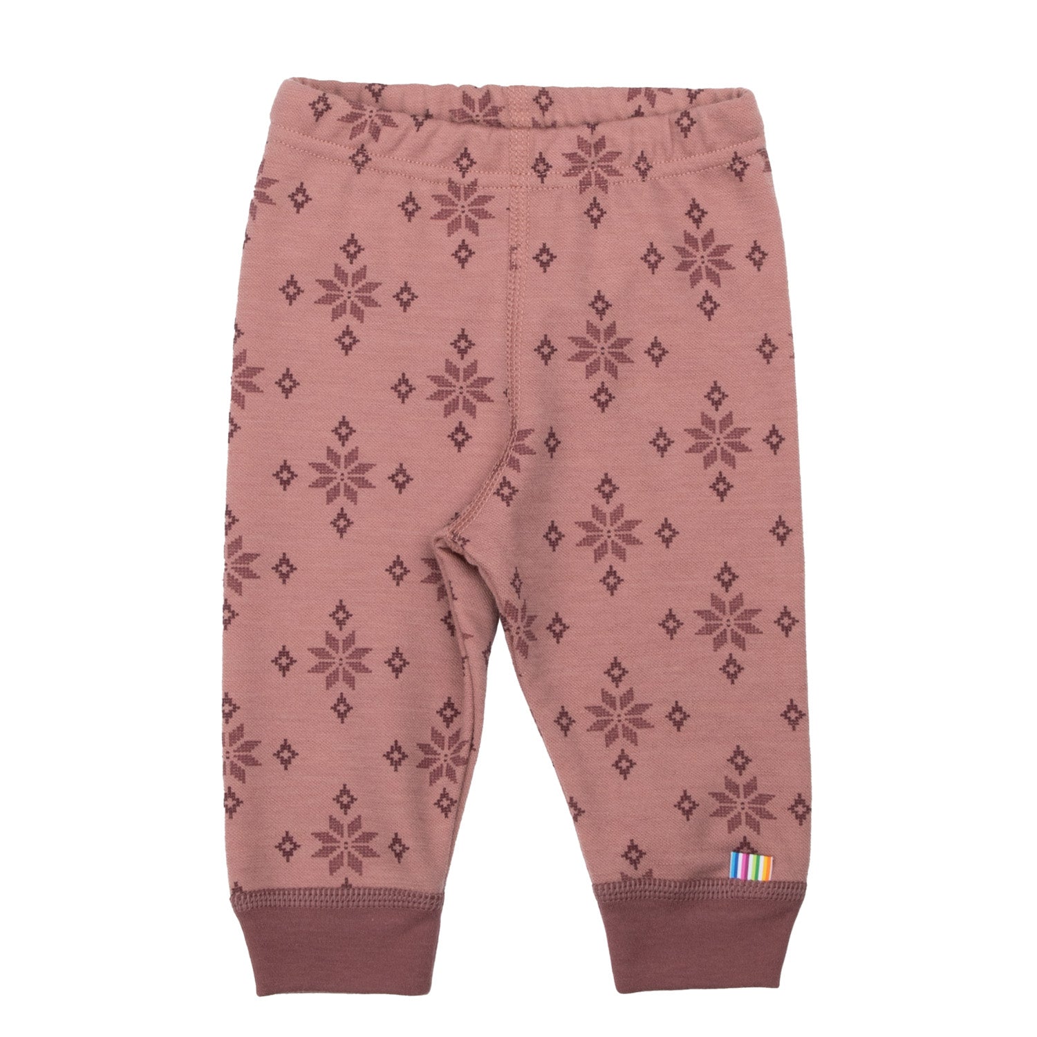 Joha - Leggings i ull/bomull Rosa