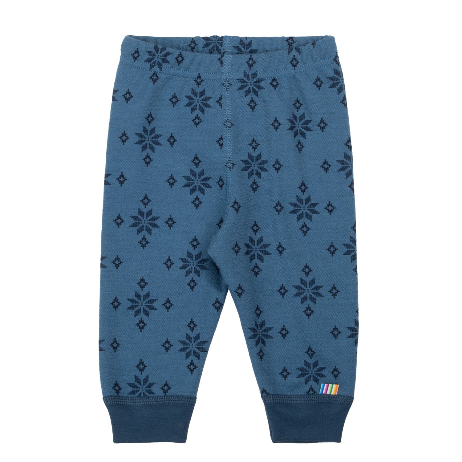 Joha - Leggings i ull/bomull Blå