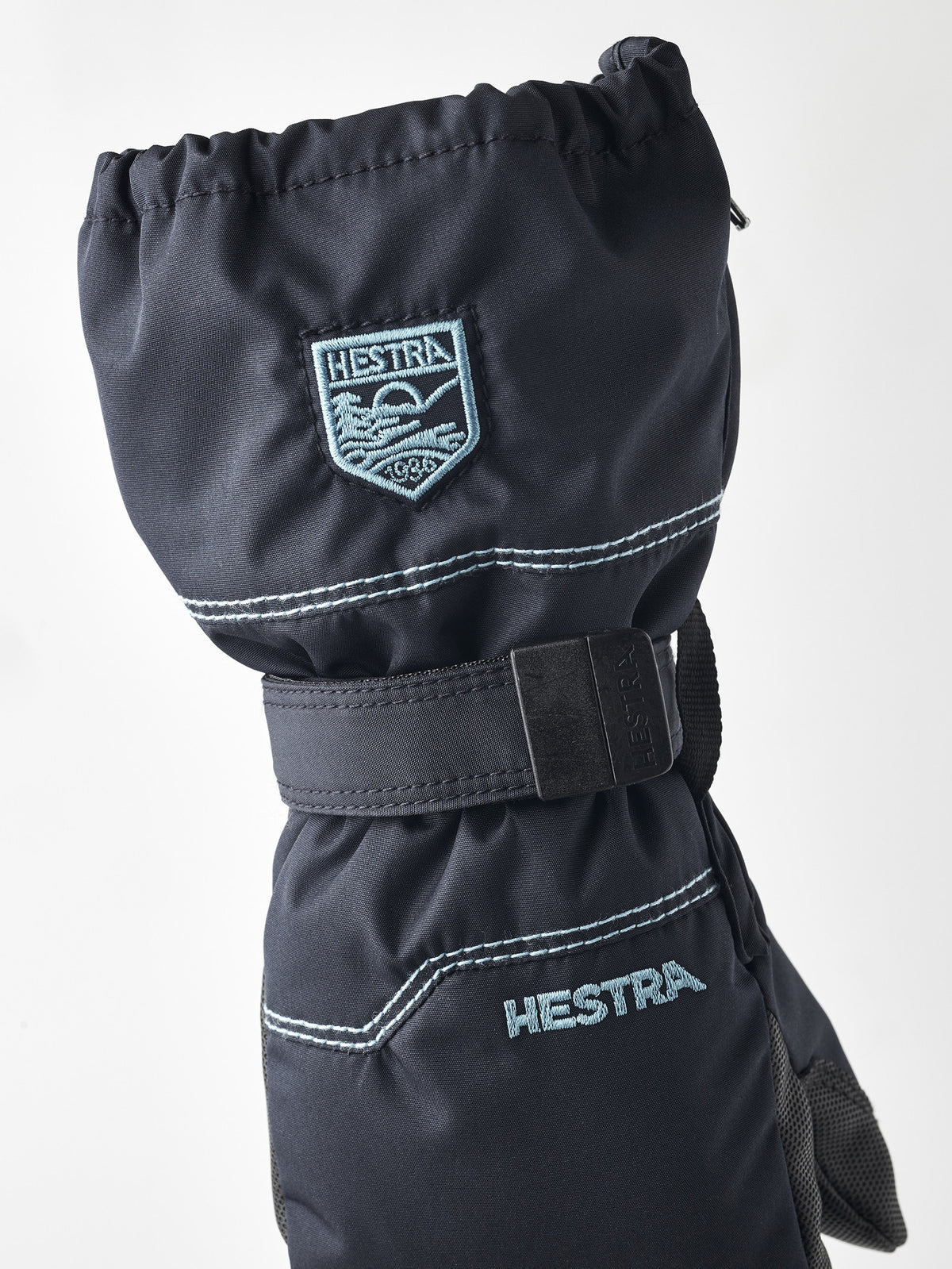 HESTRA - Vintervotter «Baby Zip» Dark navy/Dark navy