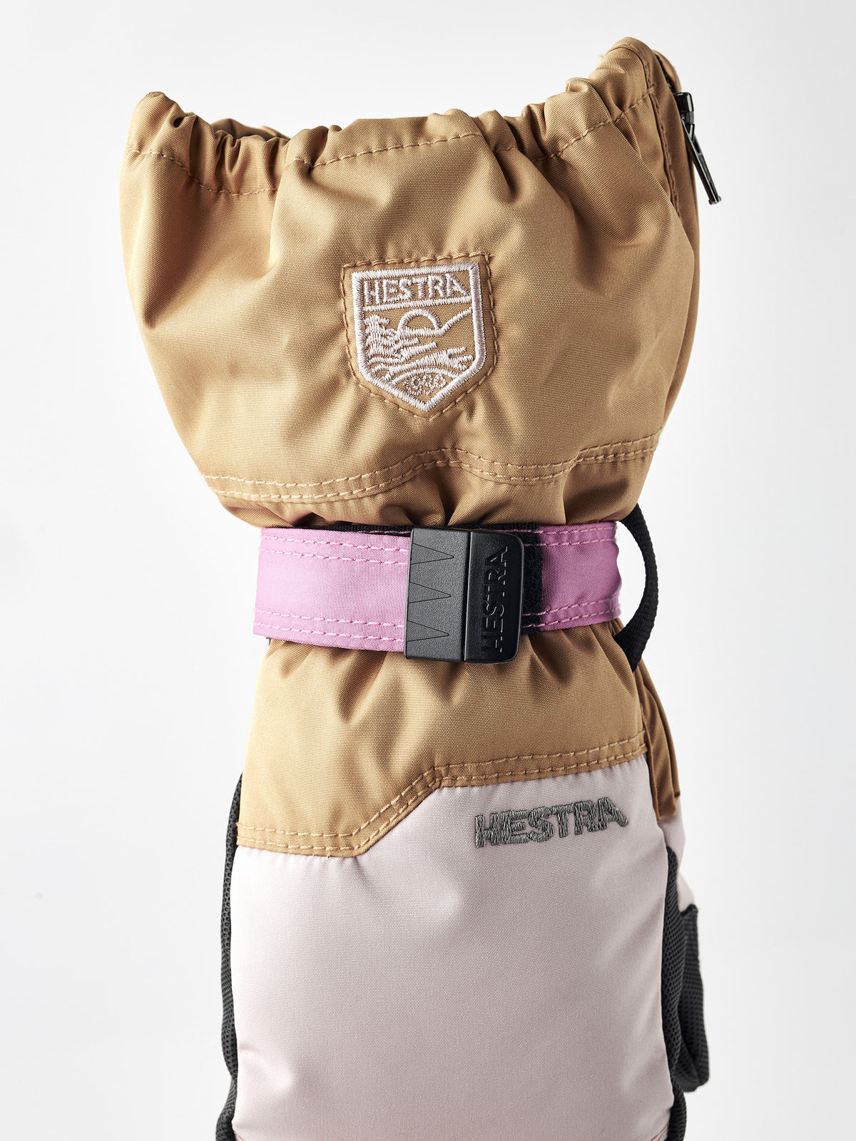 HESTRA - Vintervotter «Baby Zip» Parfait/Sand