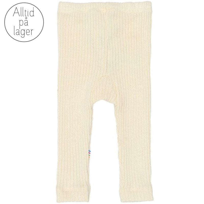 Joha - Ullbukse i ribb Off-White