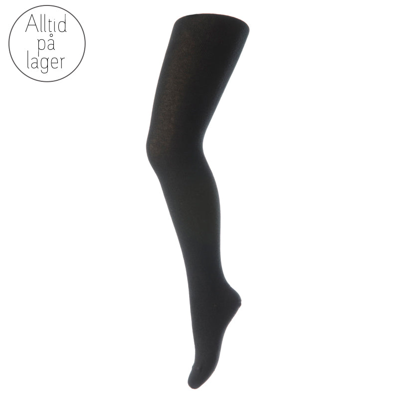 MP - Strømpebukse i bambus Plain Black