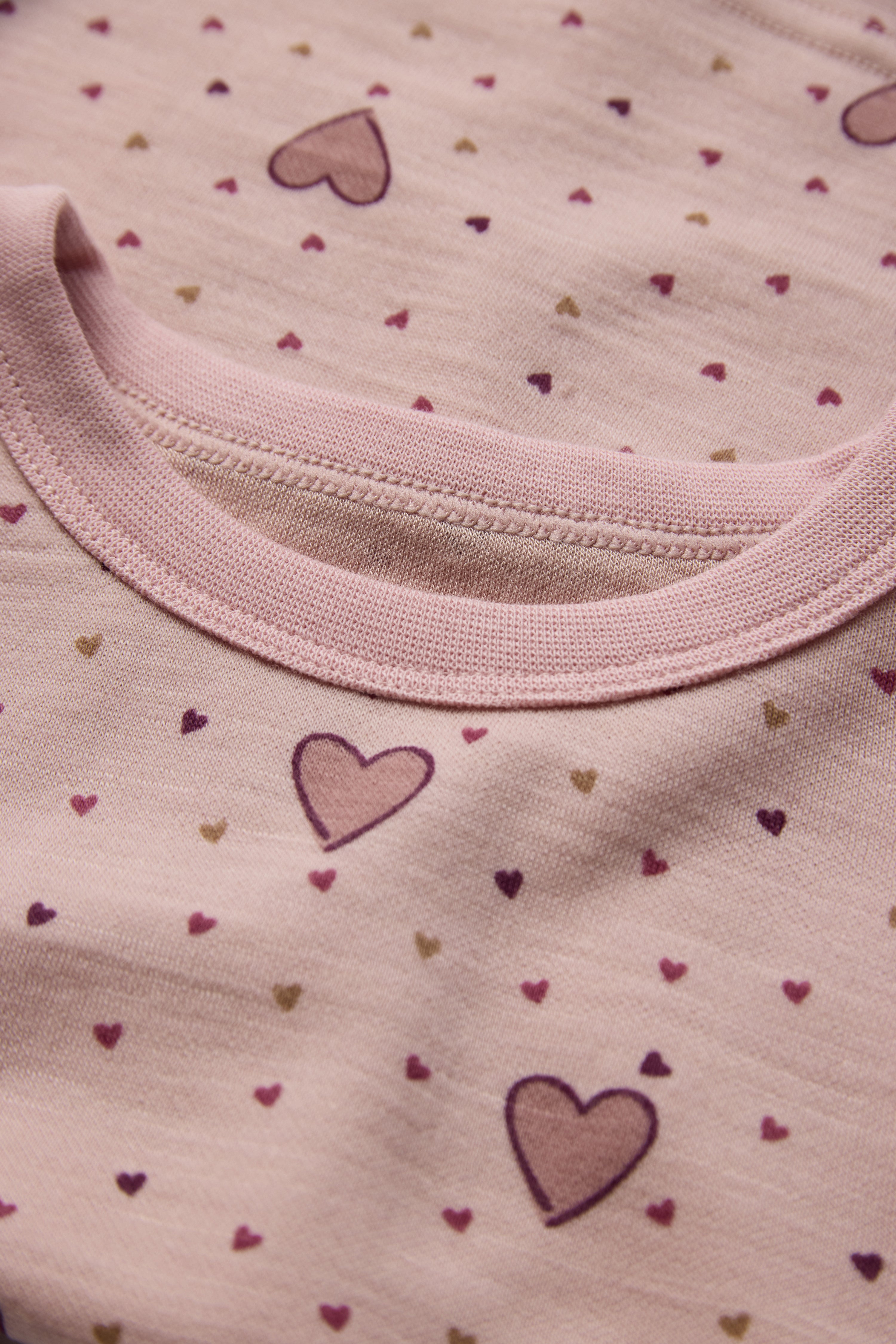 Hust and Claire Hearts Puff Trøye Dusty Rose