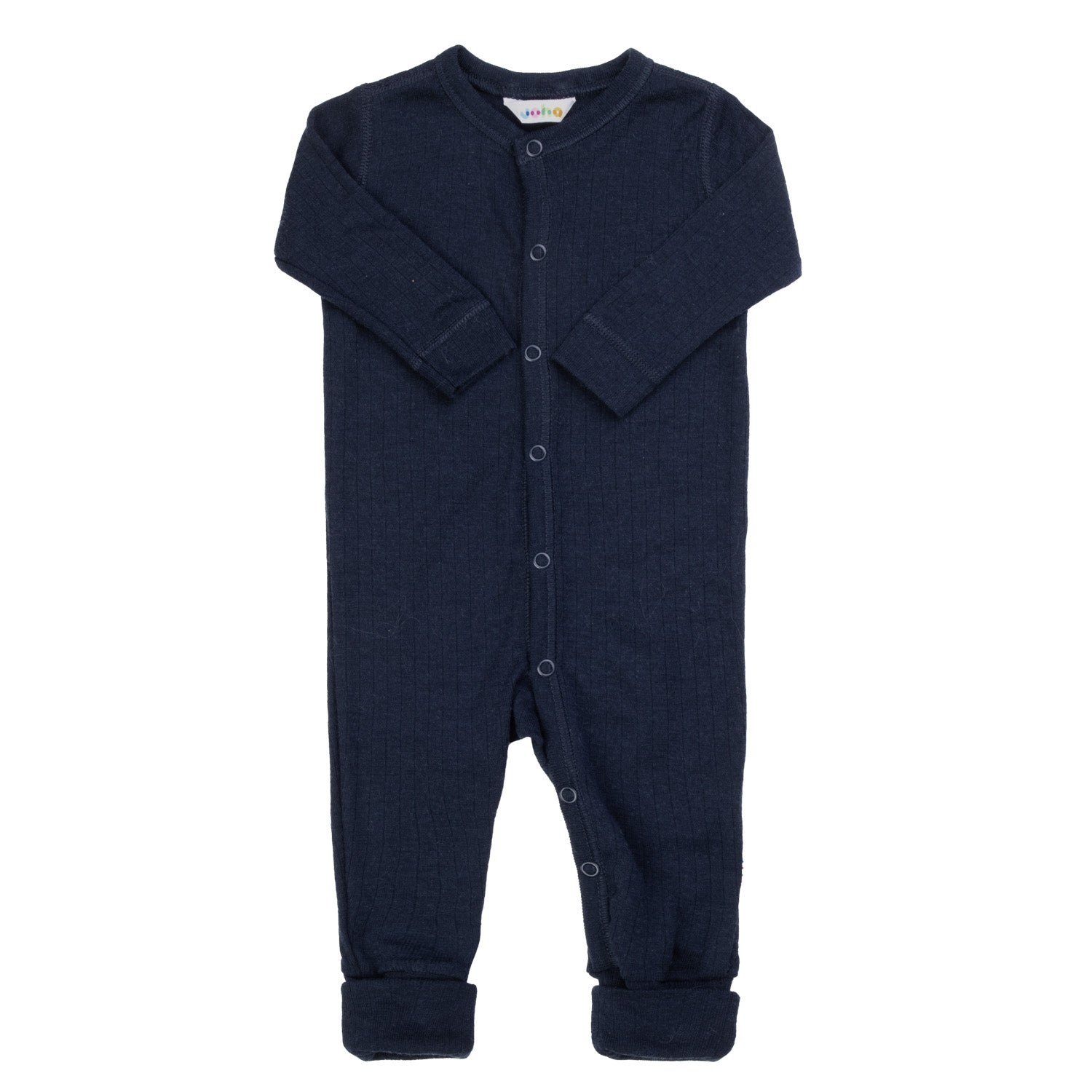 Joha - Pysjamas i merinoull Navy