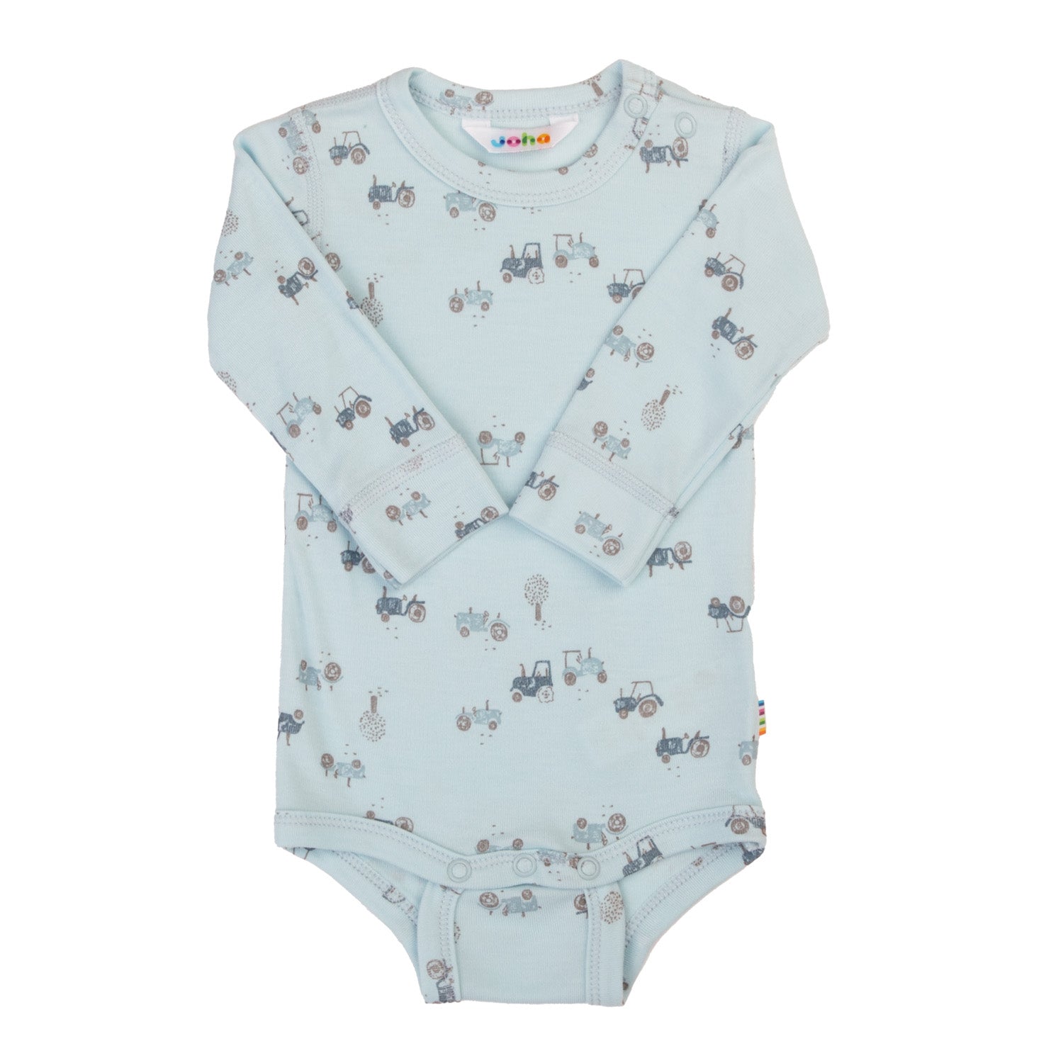 Joha - Body i bambus "Tractor" Blue