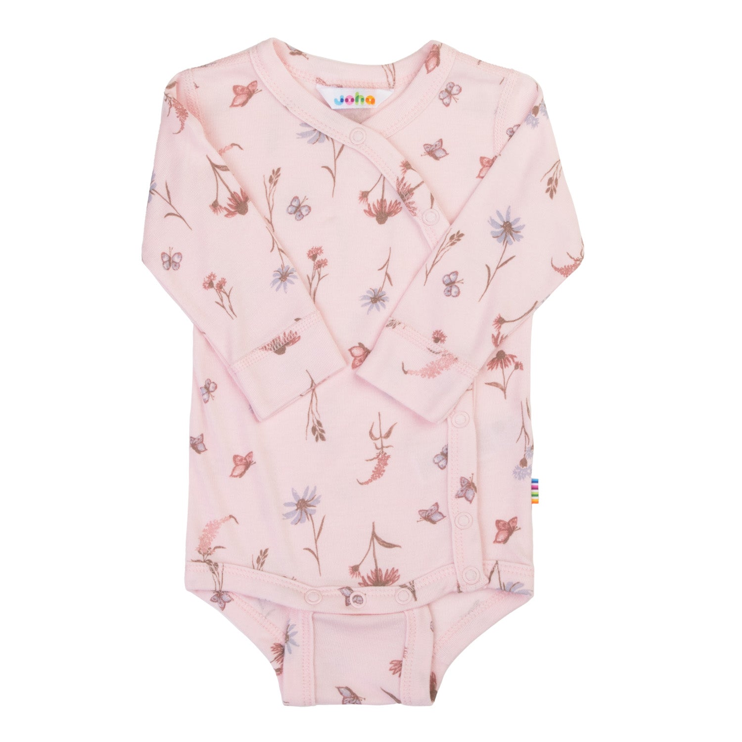 Joha - Fold-over body i bambus "Bloom" Rose