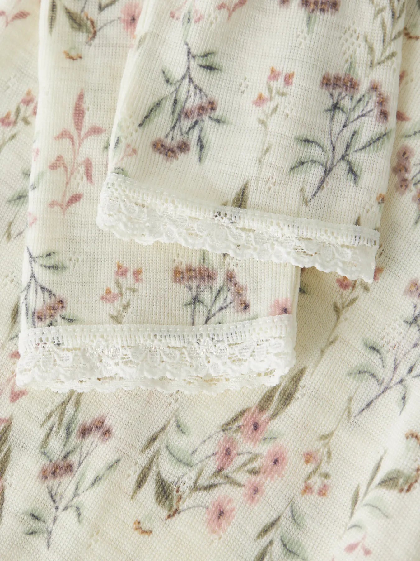 Name it - Leggings "WANG" Baby Snow White Blomster