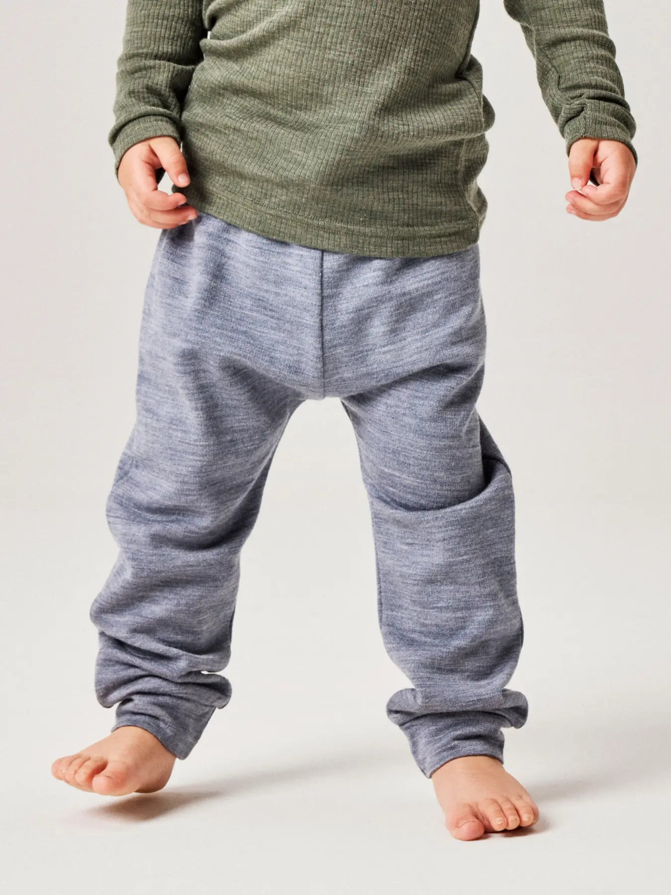 Name it Ullbukse WESSO Mini Folkstone Gray
