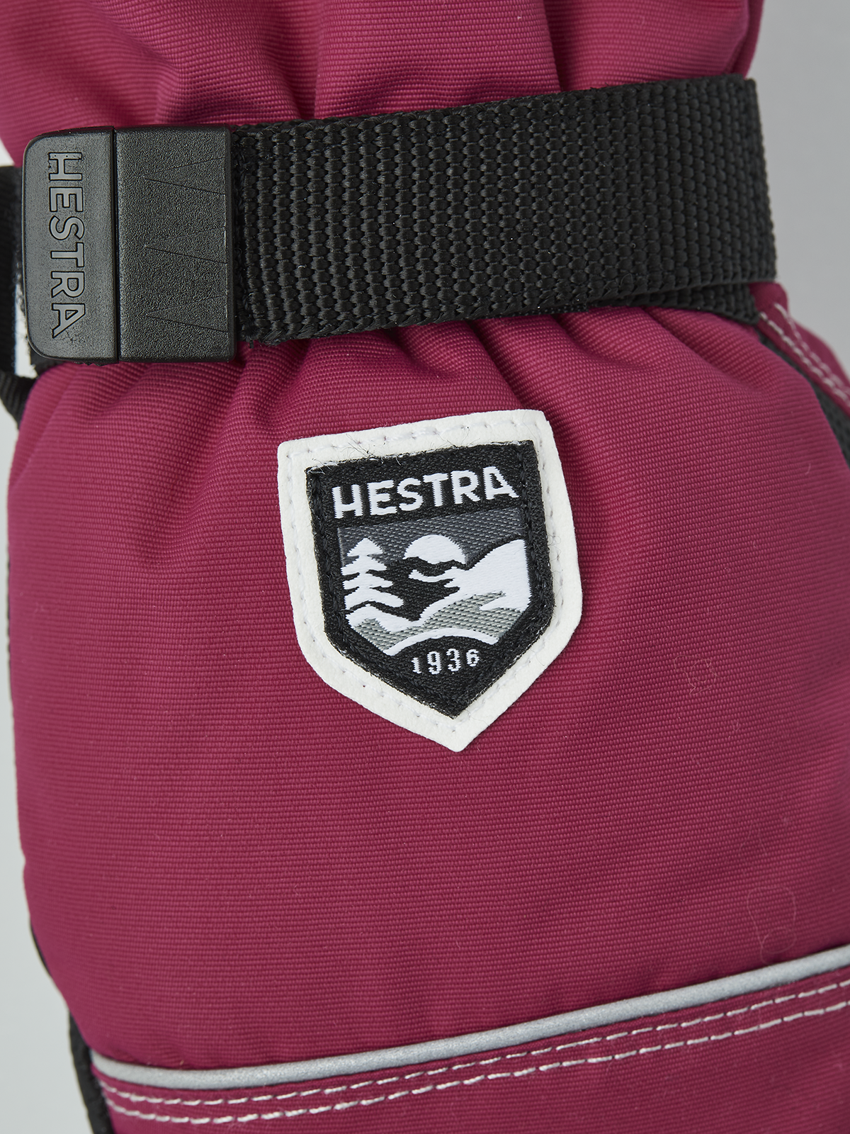 Hestra Kids' Wool Terry Fuchsia