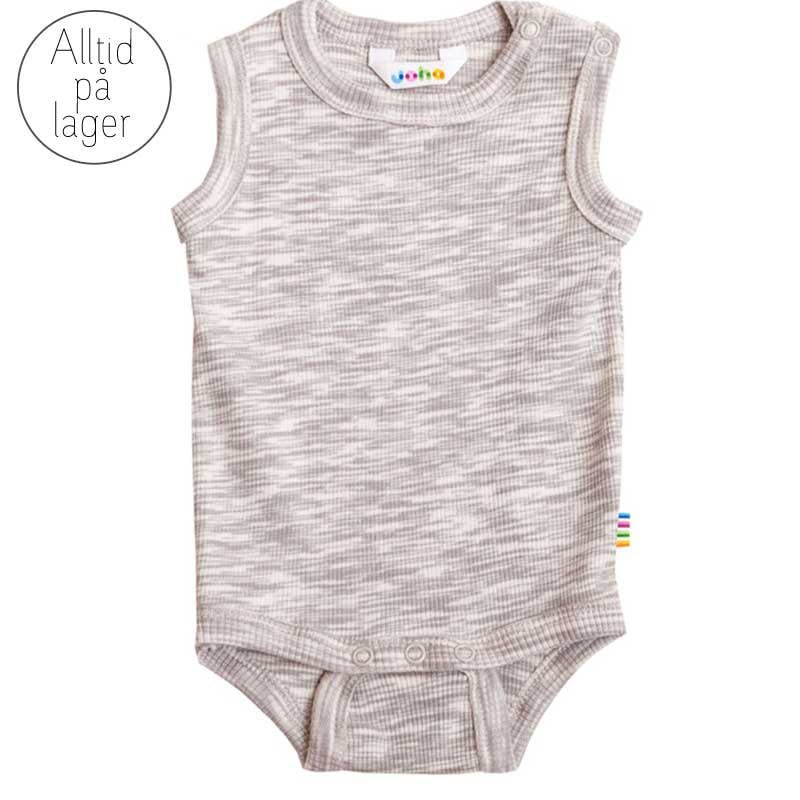 Joha - Body uten ermer "Cotton Melange" Sand