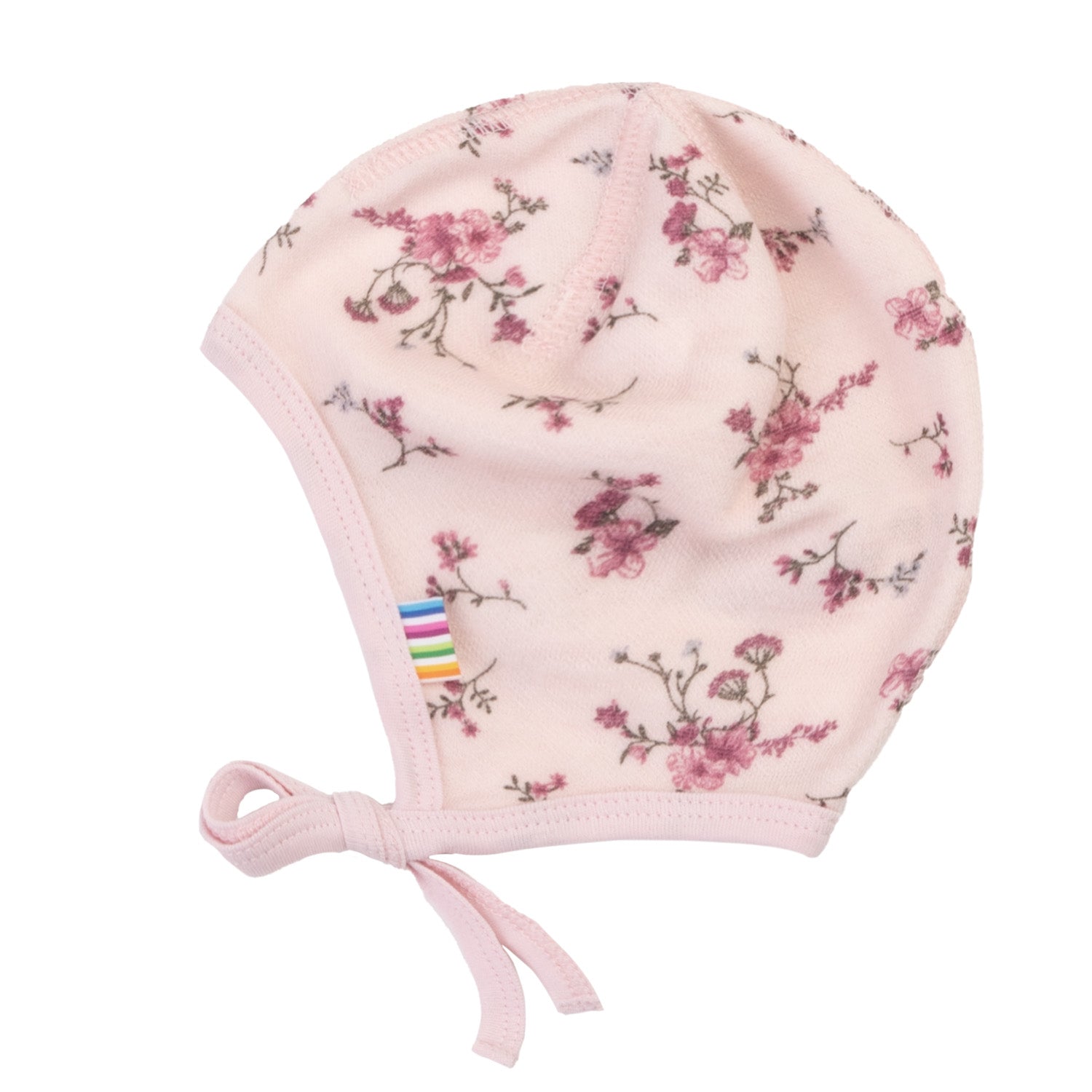 Joha - Babylue i ull/bambus «Flora & Cars» Lys rosa
