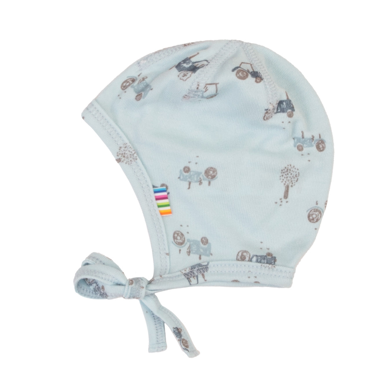 Joha - Babylue i bambus Tractor Blue