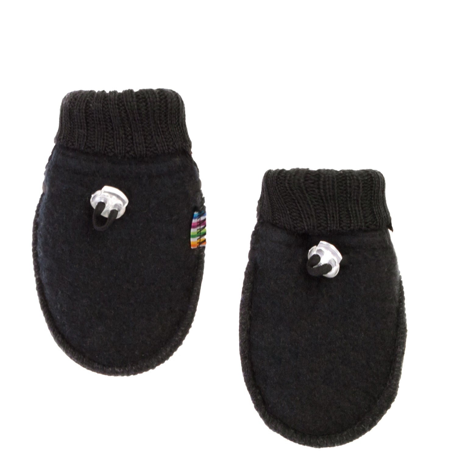 Joha - Votter i tykk ull Softwool Black