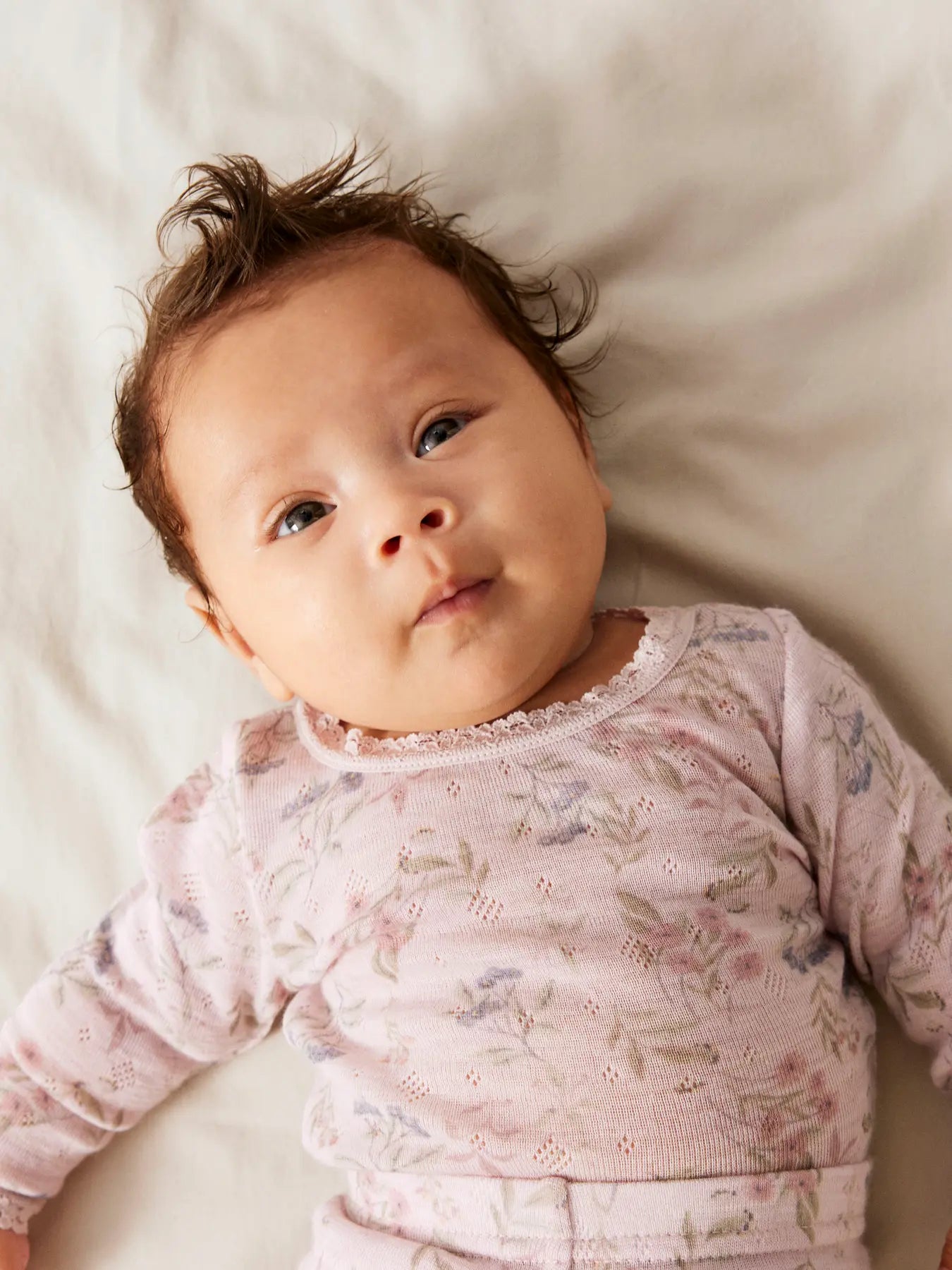 Name it - Body "WANG" Baby Violet Ice Blomster