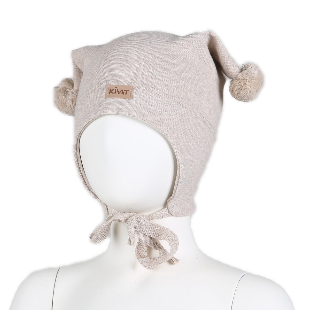 Kivat - Lue med dusker i bomull "KIVAT" Beige