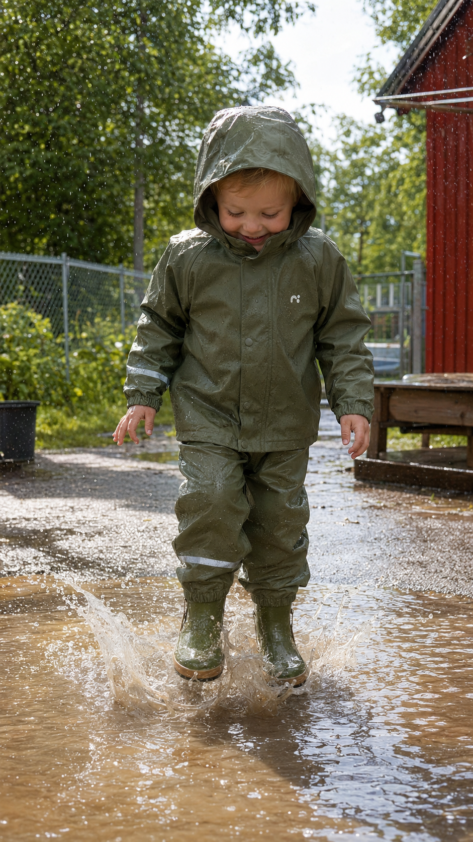 Name it - Regntøy sett "DRY RAIN" Thyme