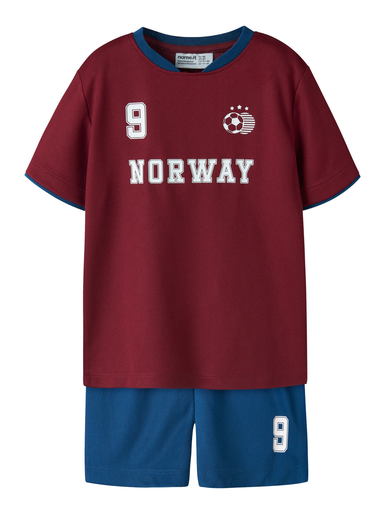 Name it - Fotballsett Team Norway Mini Rhubarb