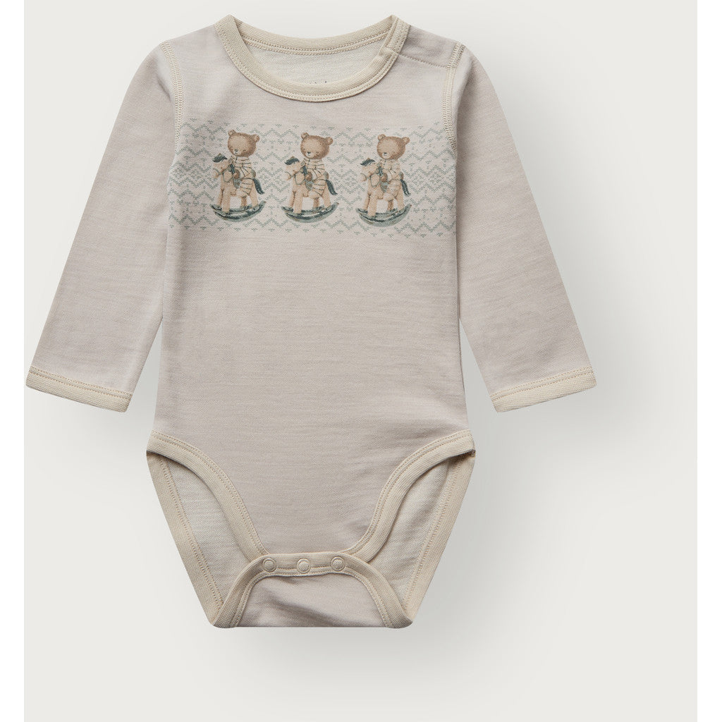 Hust and Claire - Body i ull/bambus Teddy French Oak