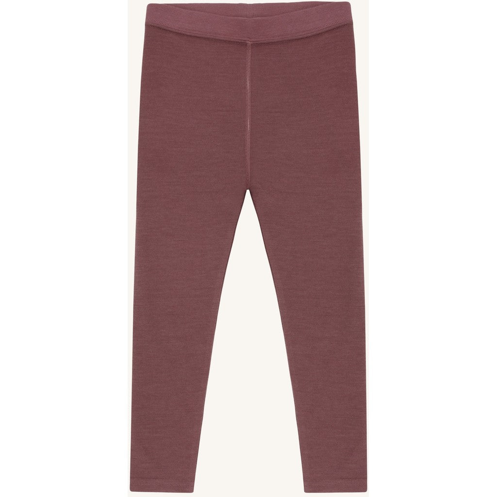 Hust and Claire - Leggings i ull/bambus Old Rose