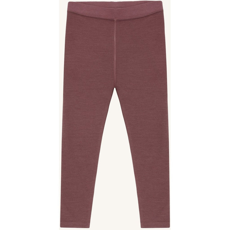 Hust and Claire - Leggings i ull/bambus Old Rose