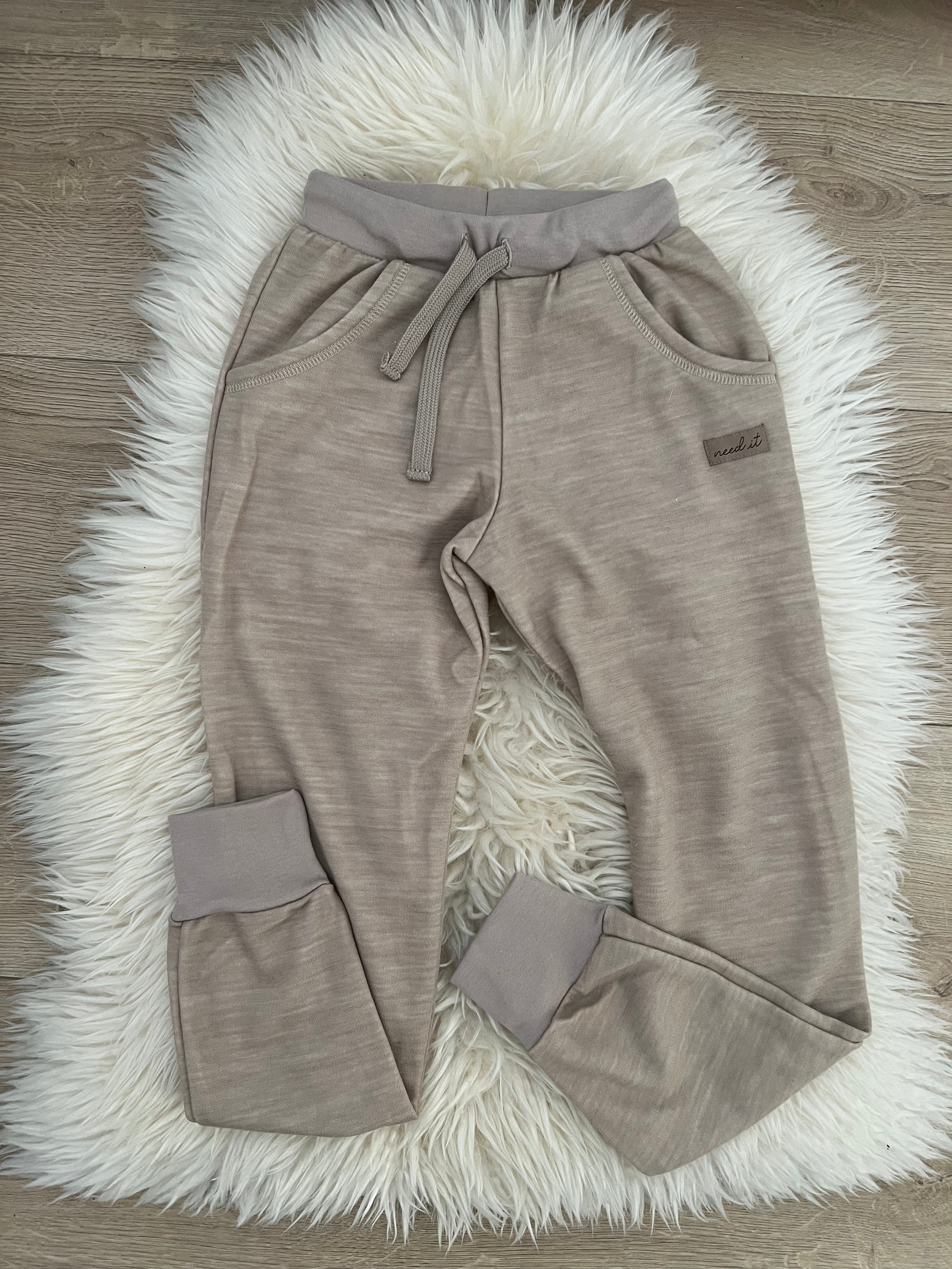 Need it - Bukse i ull/bambus "DIGG" Sand