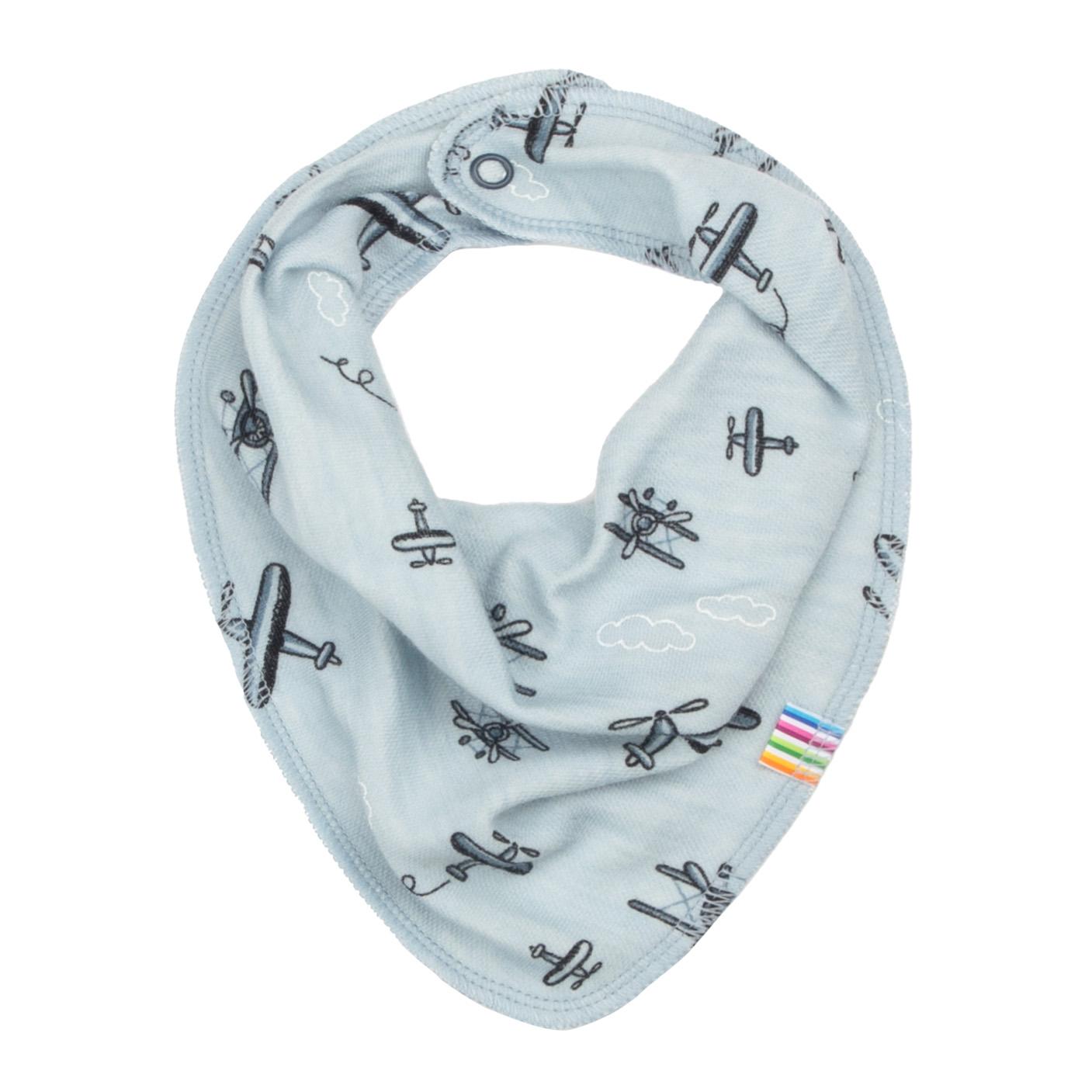 Joha - Smekke i ull/bambus "Propeller" Blue