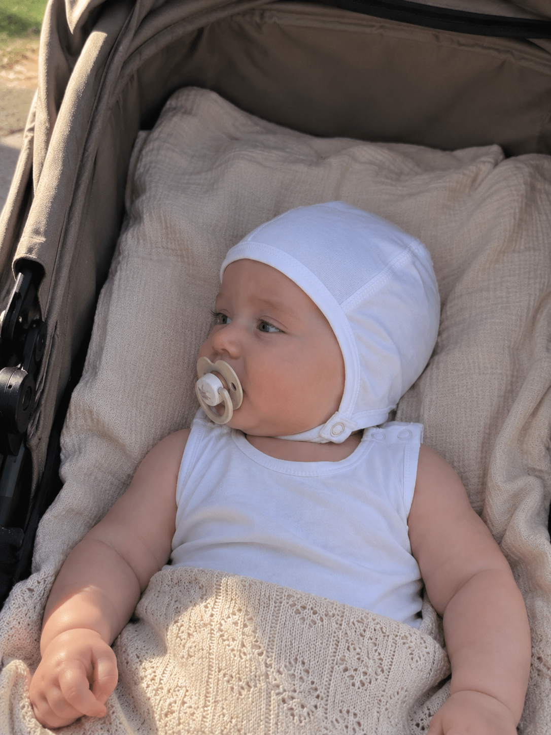Joha - Babylue i bambus Hvit
