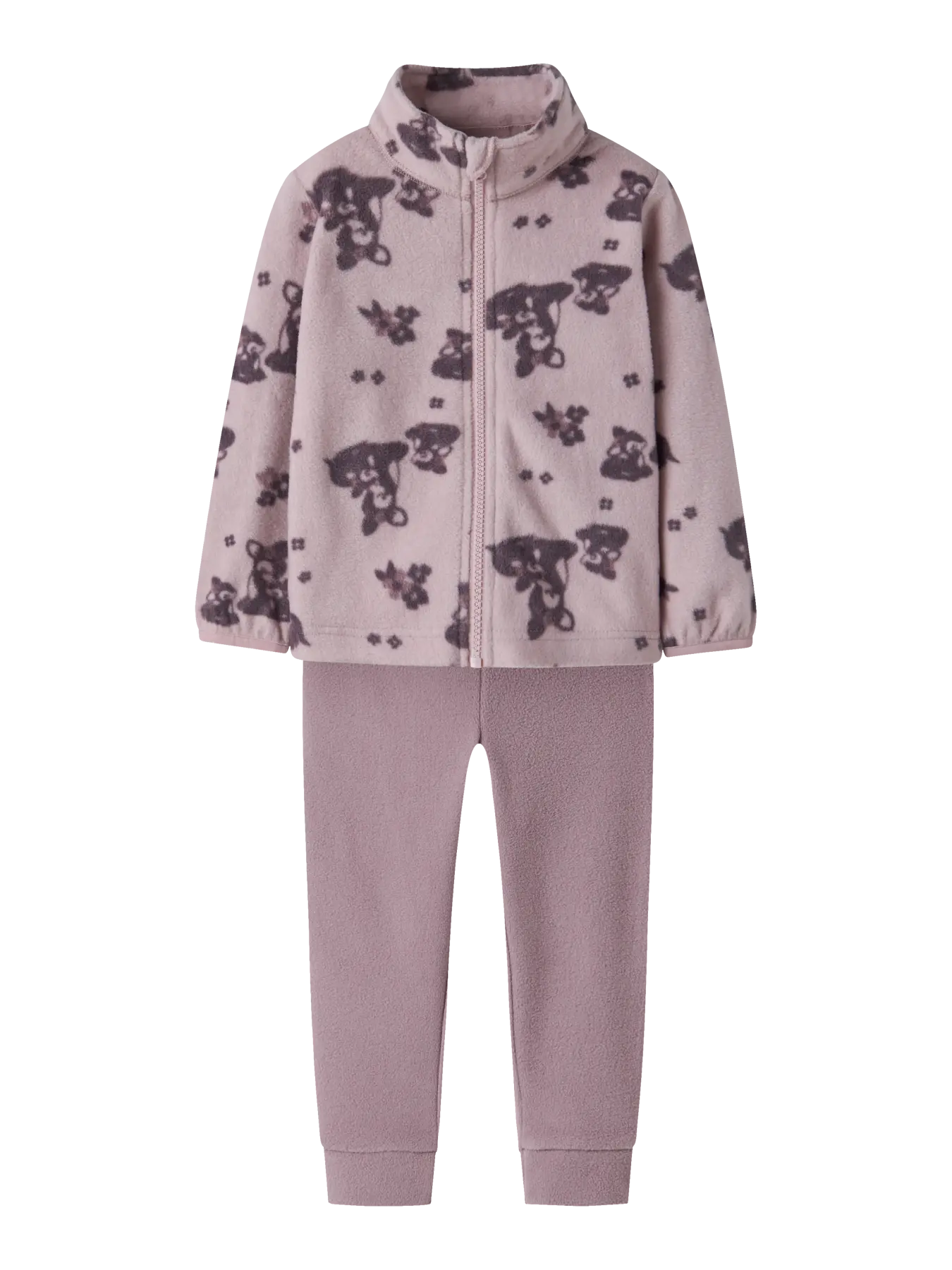 Name it SPEKTRA Mini fleecesett Violet Ice Deer