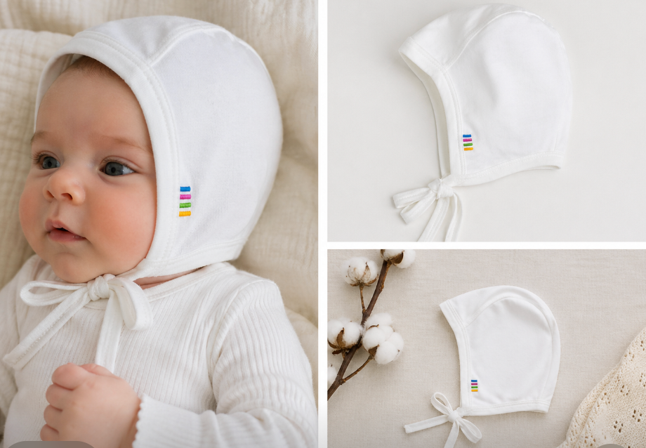 Joha - Babylue i bomull Hvit