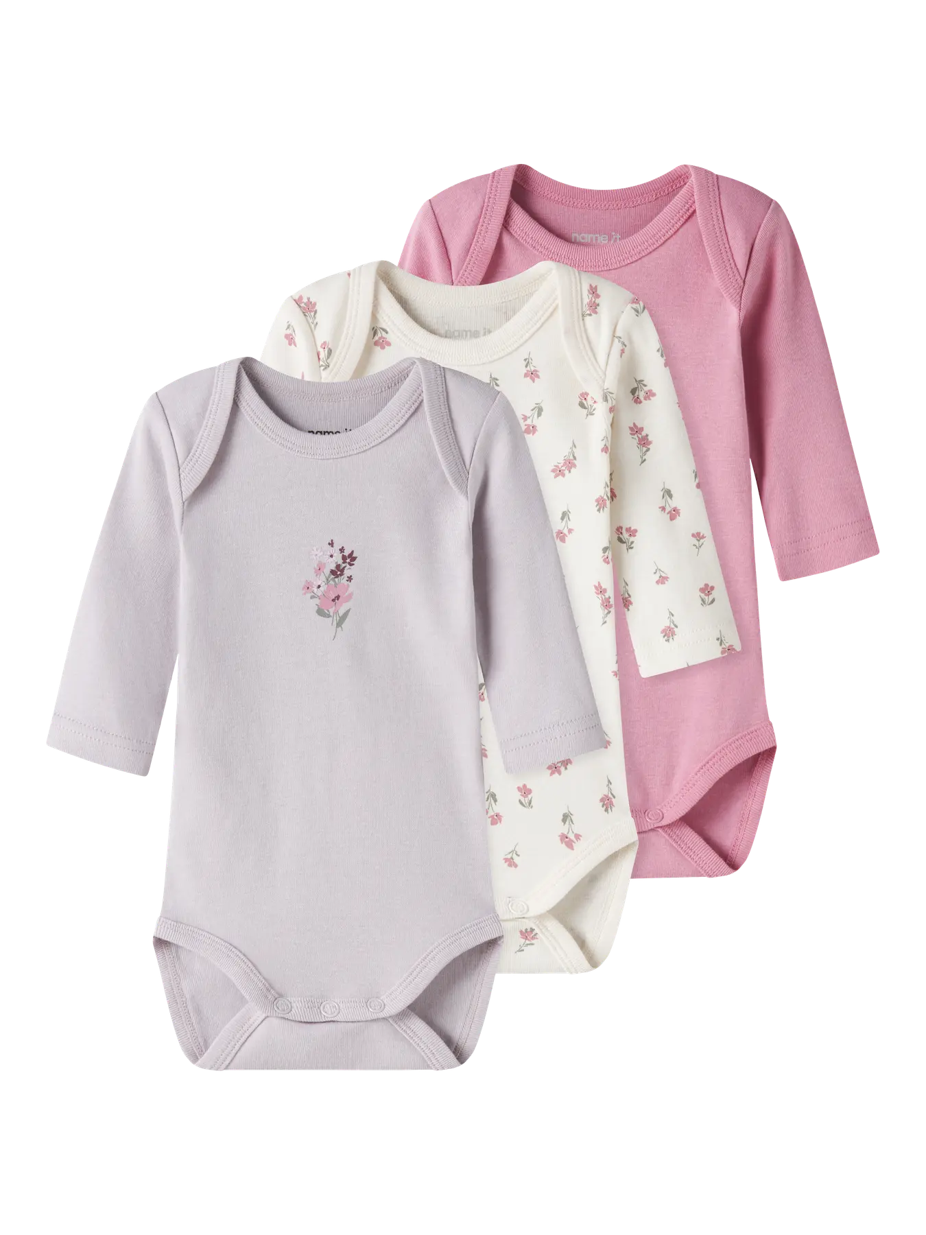 Name it Body 3pk FLOWER Baby Jet Stream
