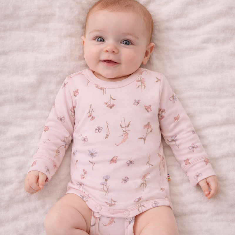 Joha - Body i bambus "Bloom" Rose