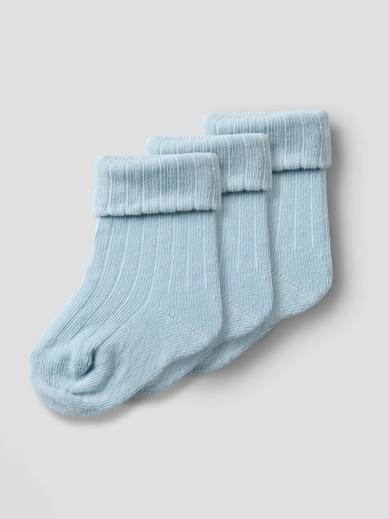 Name it - 3pk sokker HOBBU Blue Fog
