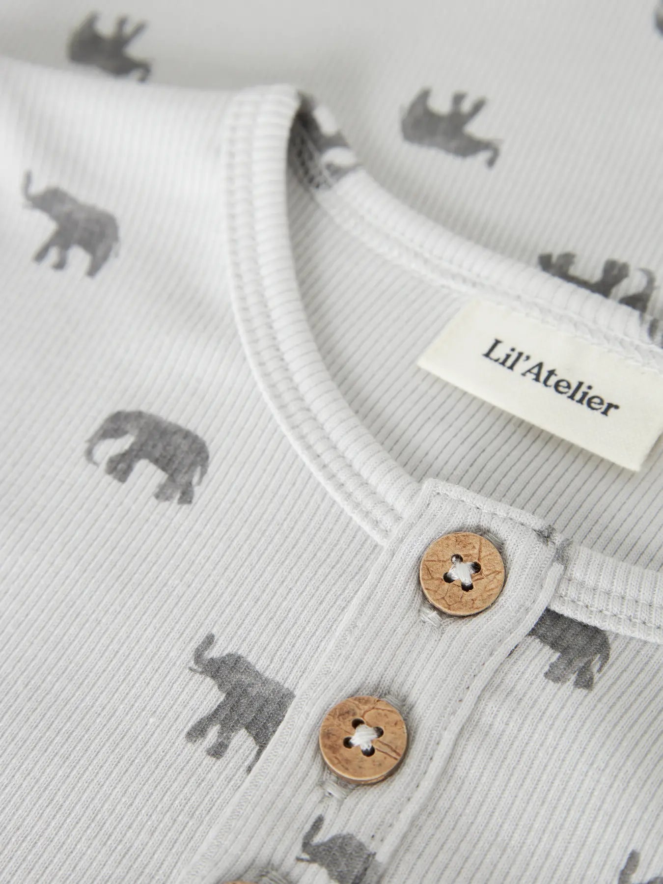 Lil`Atelier Trøye LAVO Glacier Gray Elephant