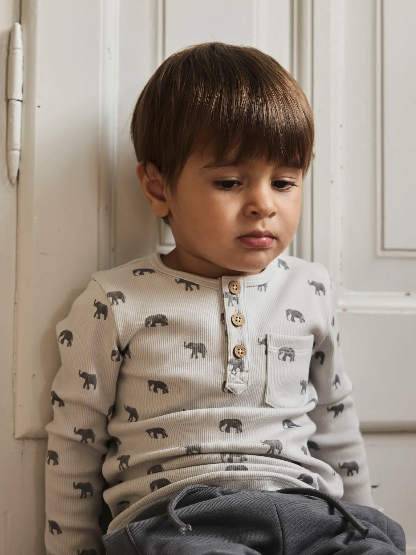 Lil`Atelier Trøye LAVO Glacier Gray Elephant