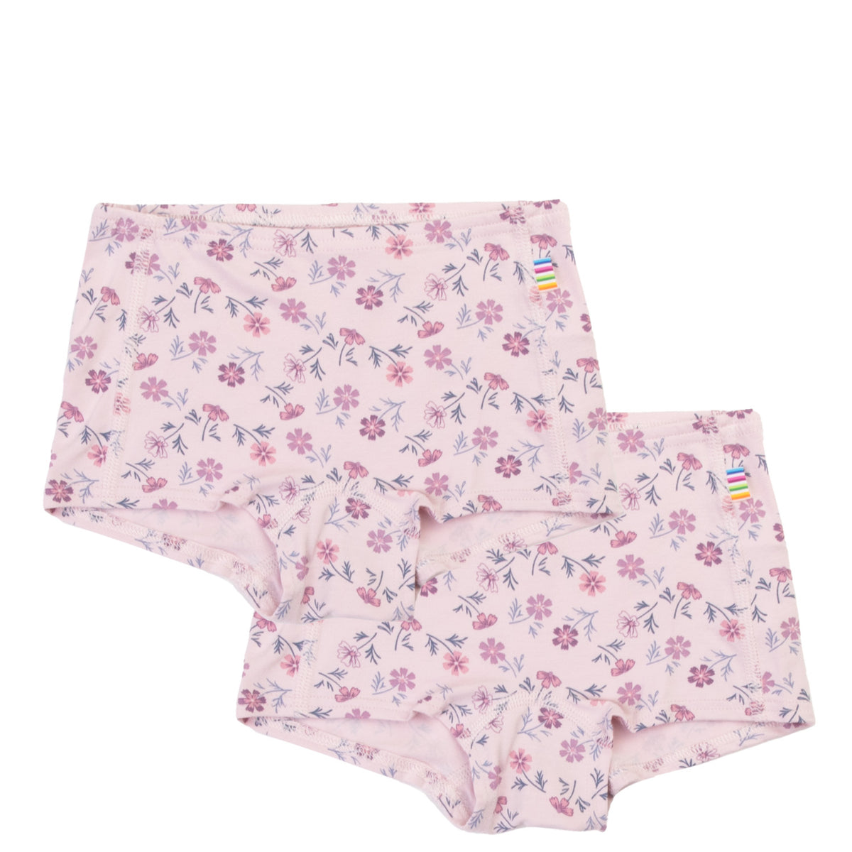 Joha Hipster 2-pk i bambus Blomster Lys lilla