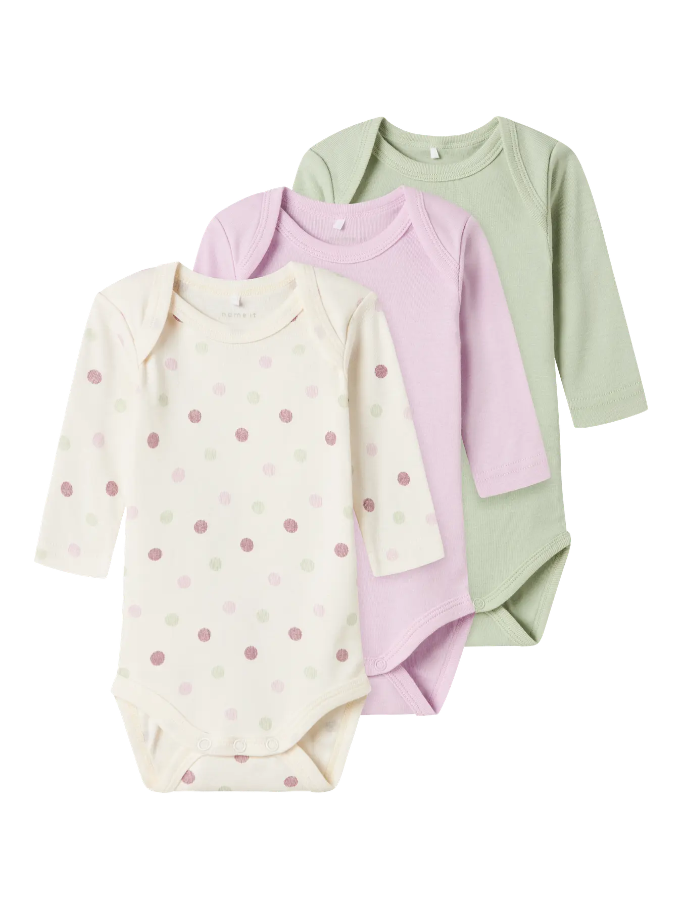 Name it - Body 3-pk Jet Stream Baby Dot