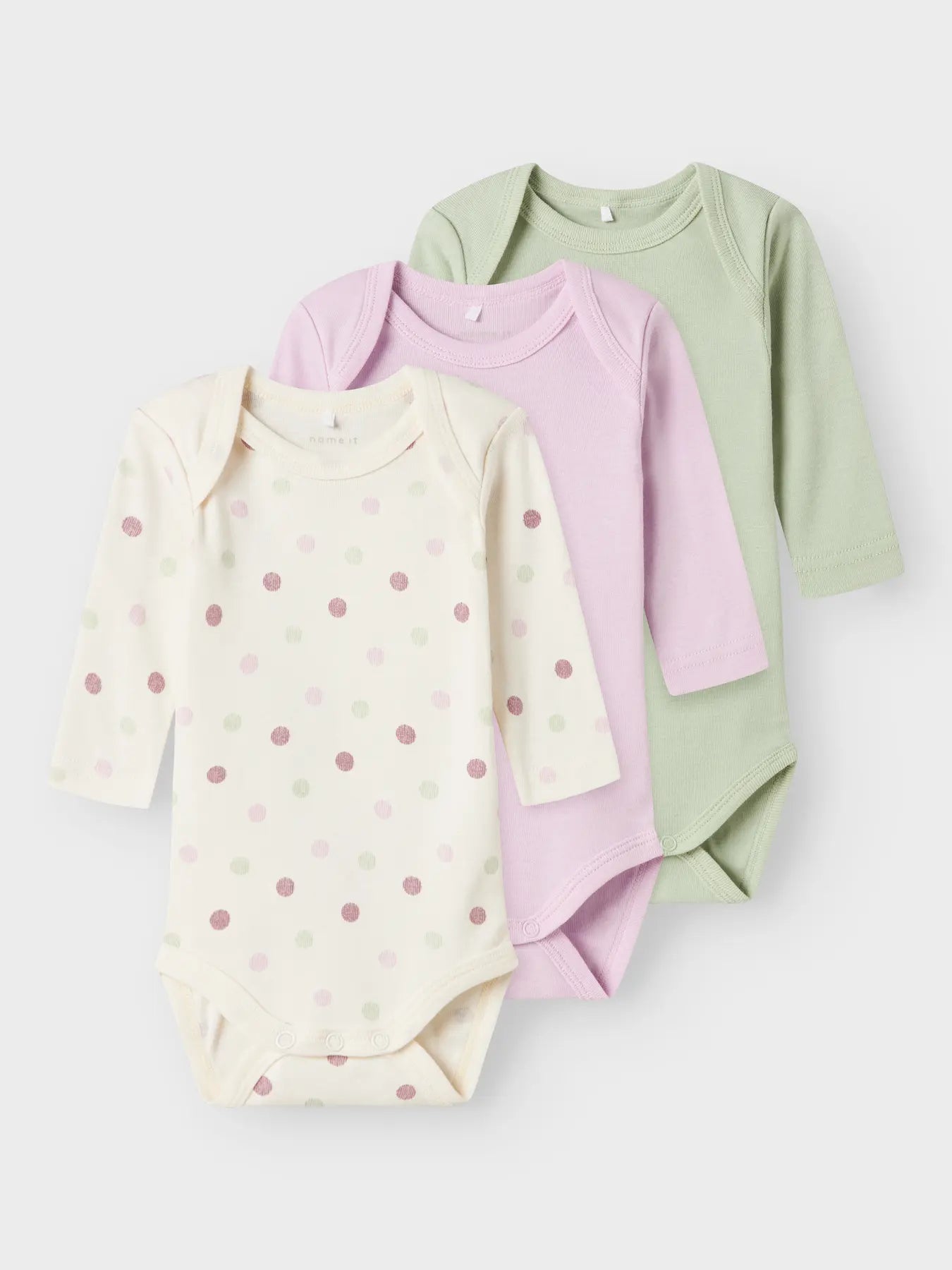 Name it - Body 3-pk Jet Stream Baby Dot