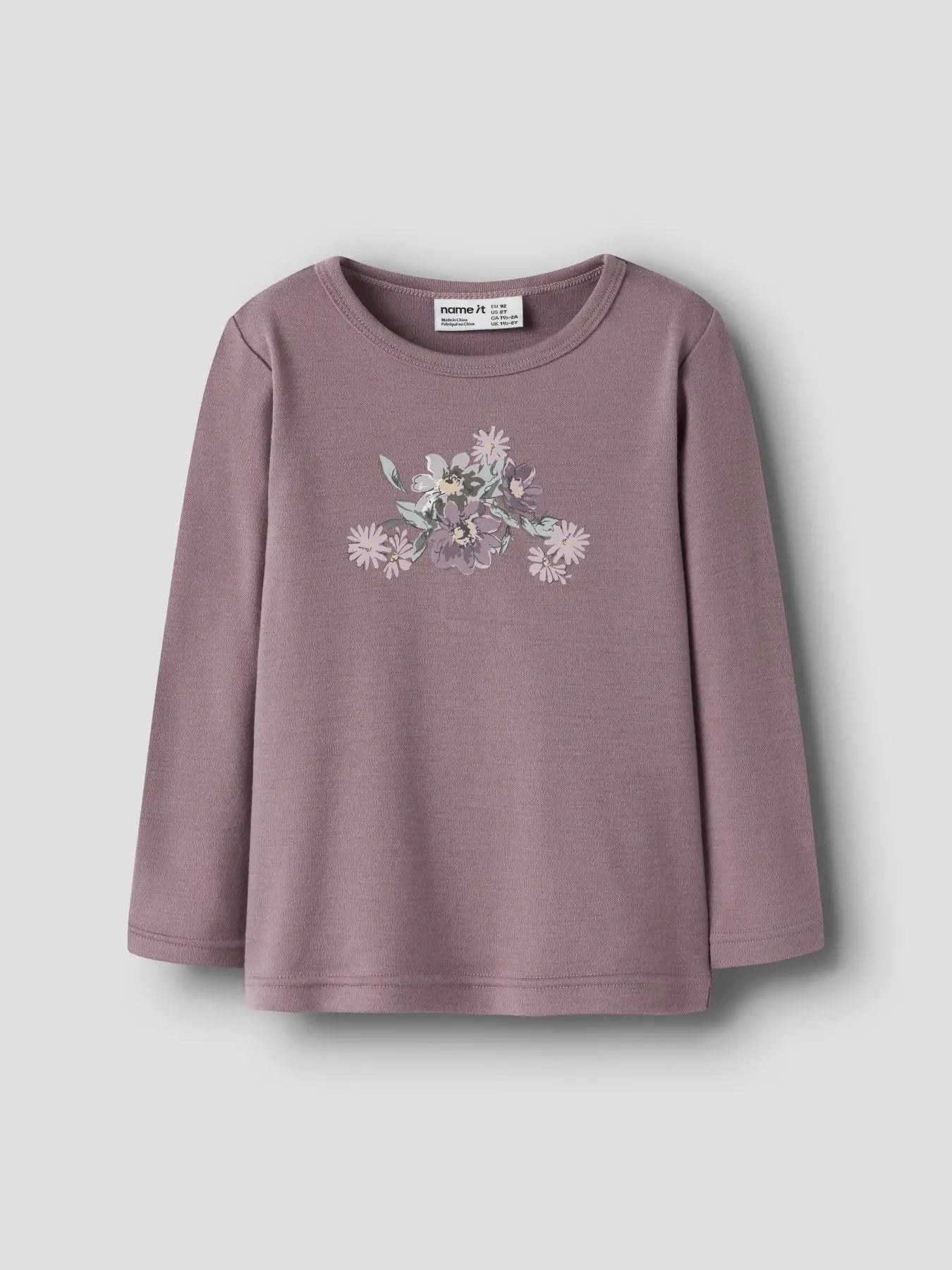 Name it Ulltrøye WILLITUS Mini Toadstool Blomster