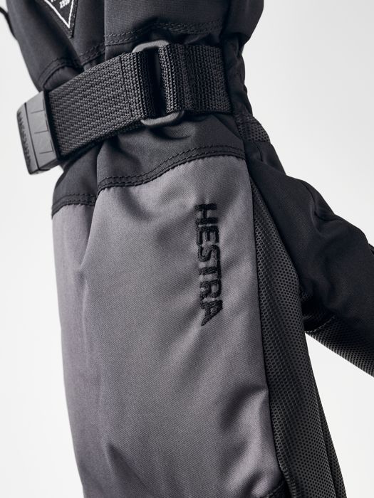 Hestra Vintervotter «Gauntlet CZone Jr» Graphite/Black