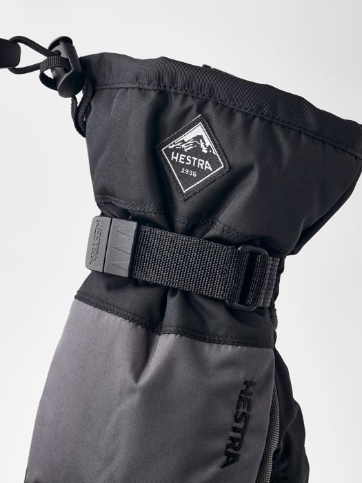 Hestra Vintervotter «Gauntlet CZone Jr» Graphite/Black