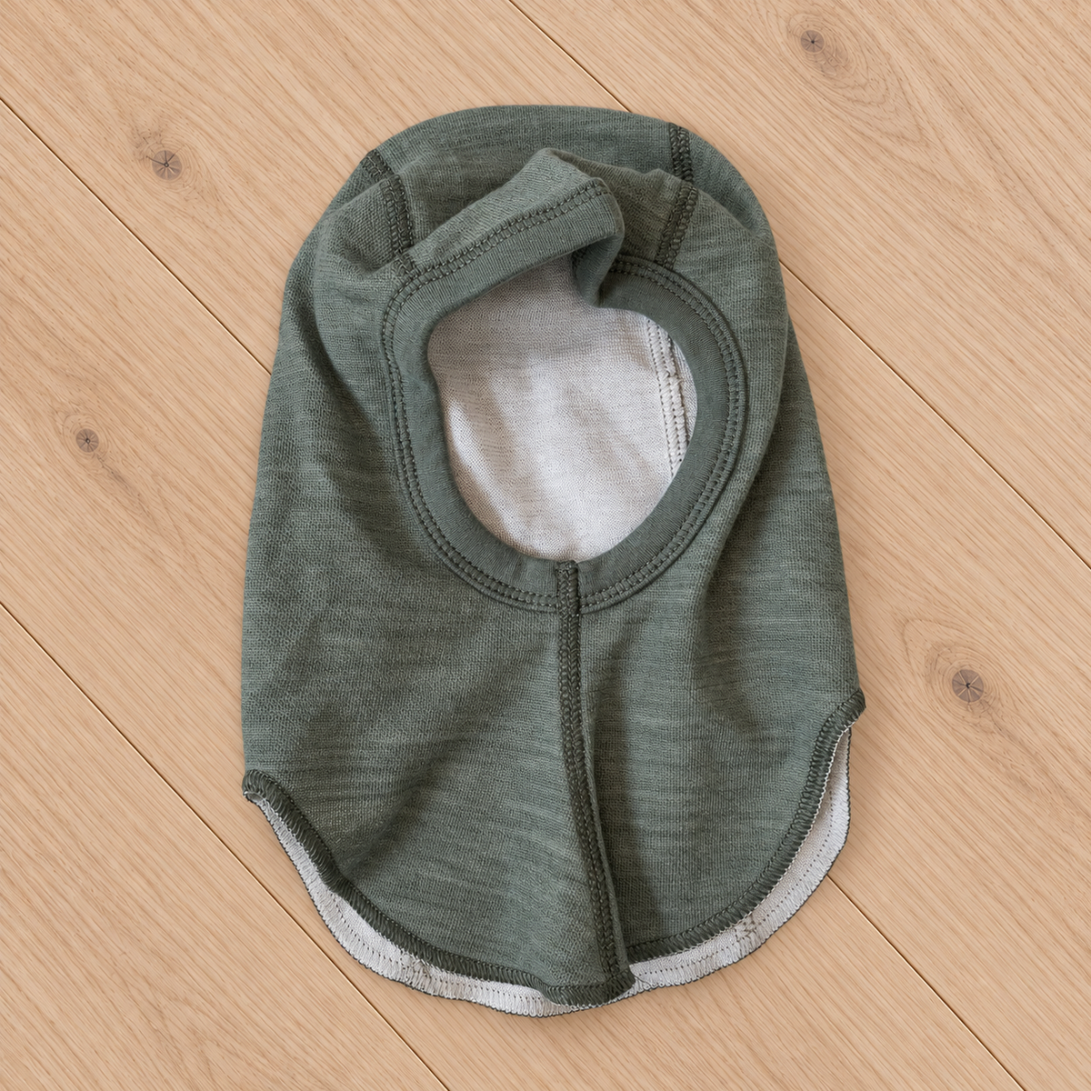 Need it balaclava Digg i ull/bambus, Skjønn Grønn