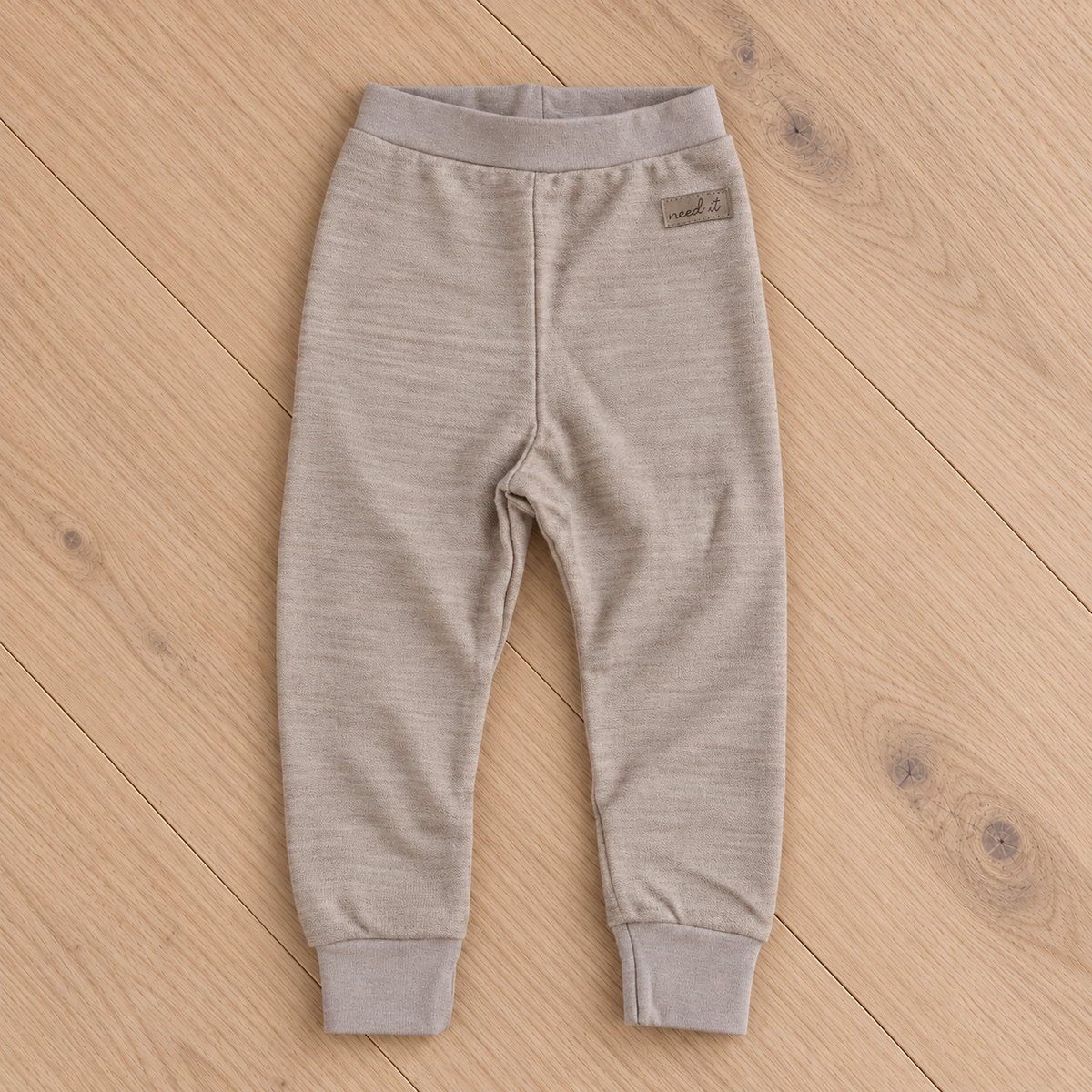 Need it leggings i ull/bambus Digg, Sand