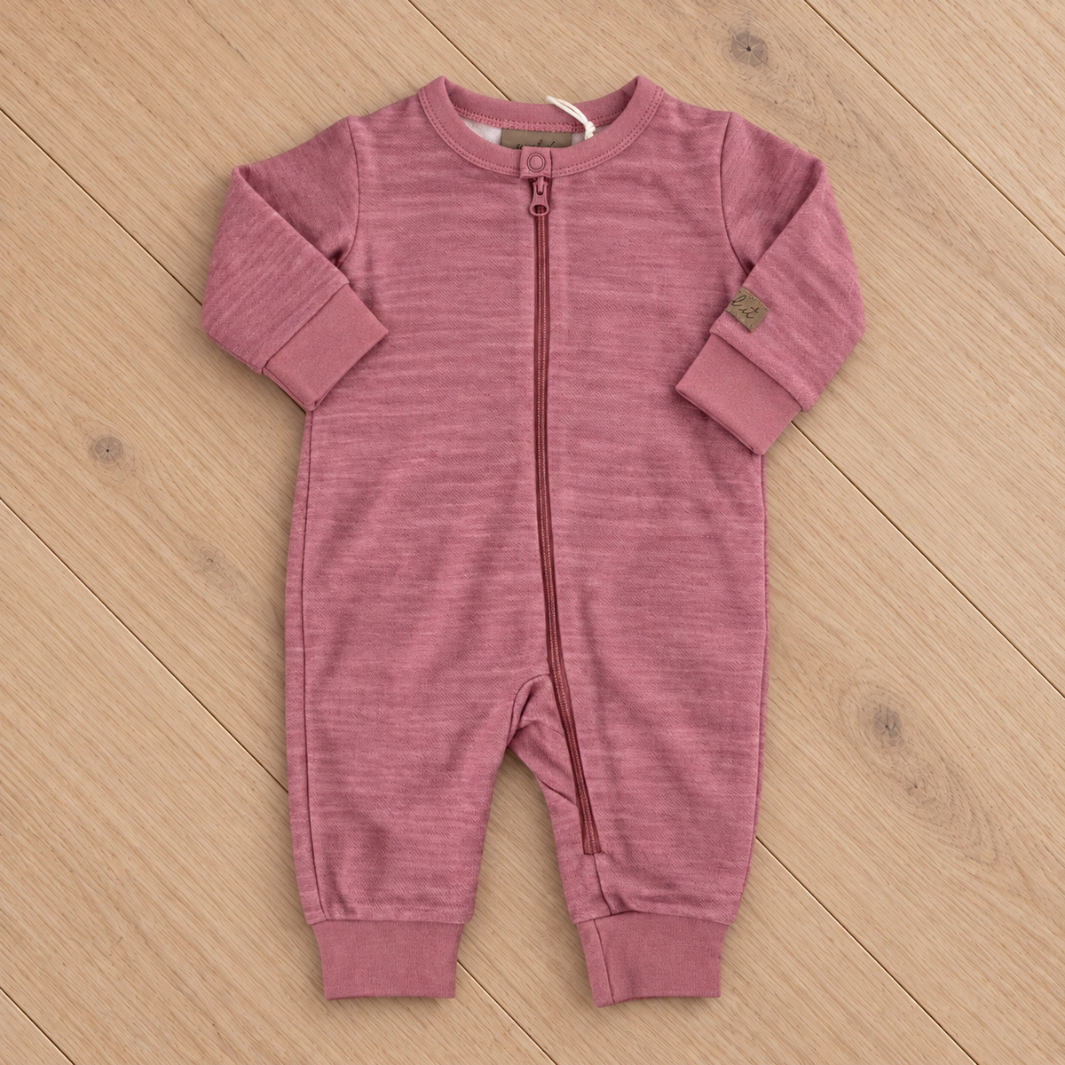 Need it pysjamas/heldrakt i ull/bambus Digg, Koselig Rosa