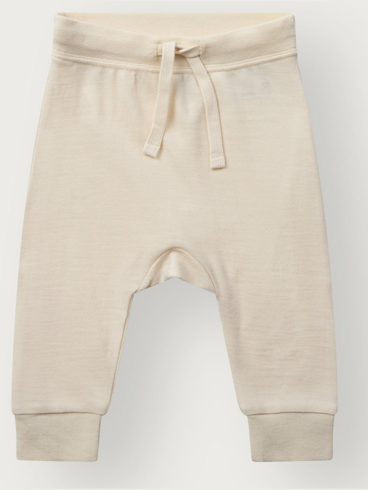 Hust and Claire - Bukse i ull/bambus Off White