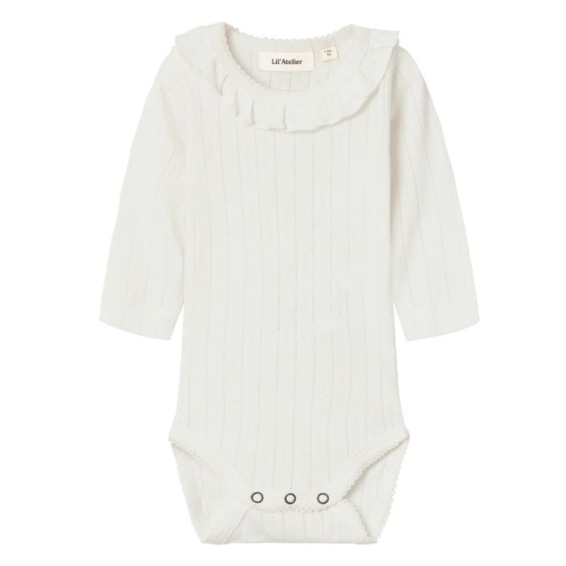 Lil`Atelier - Body m. krage "Rachel" Coconut Milk