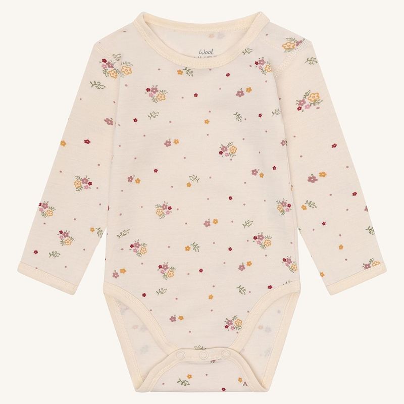 Hust and Claire - Ullbody Bo Flora Off White